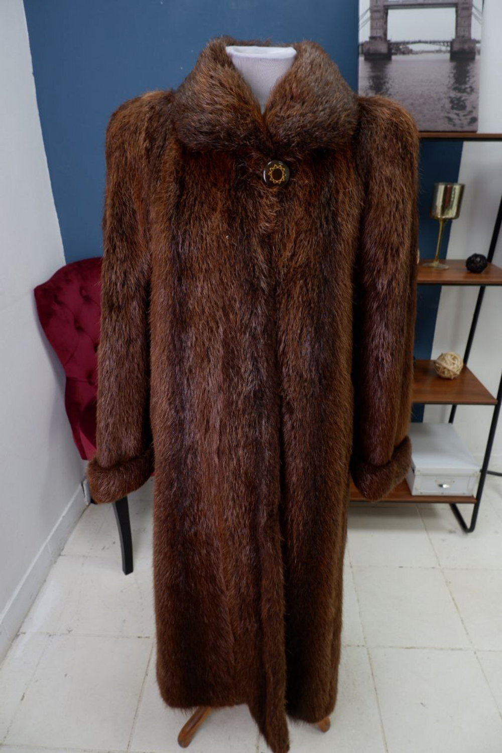 Шуба длинная 50-52 размер