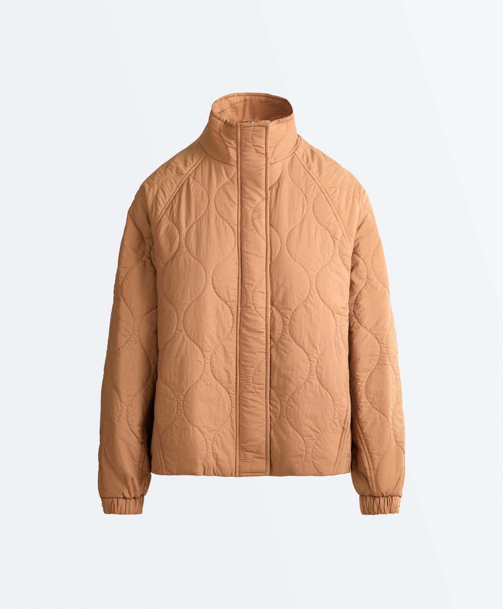 Oysho Водоотталкивающая утепленная куртка FELLEX® AEROGEL, пралине