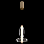 Светильник подвесной Crystal Lux QUASAR SP7W LED TRANSPARENT