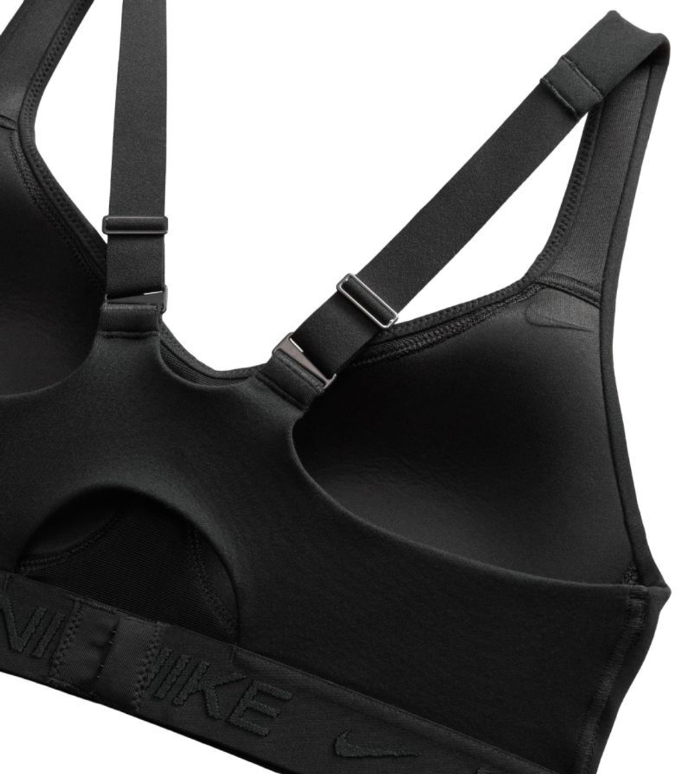 Теннисный бюстгальтер Nike Indy With Strong Support Padded Adjustable Sports Bra - Black