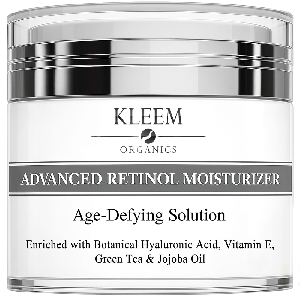 Kleem Organics, улучшенный увлажняющий крем с ретинолом, антивозрастное средство, 50 мл (1,7 жидк. унции)