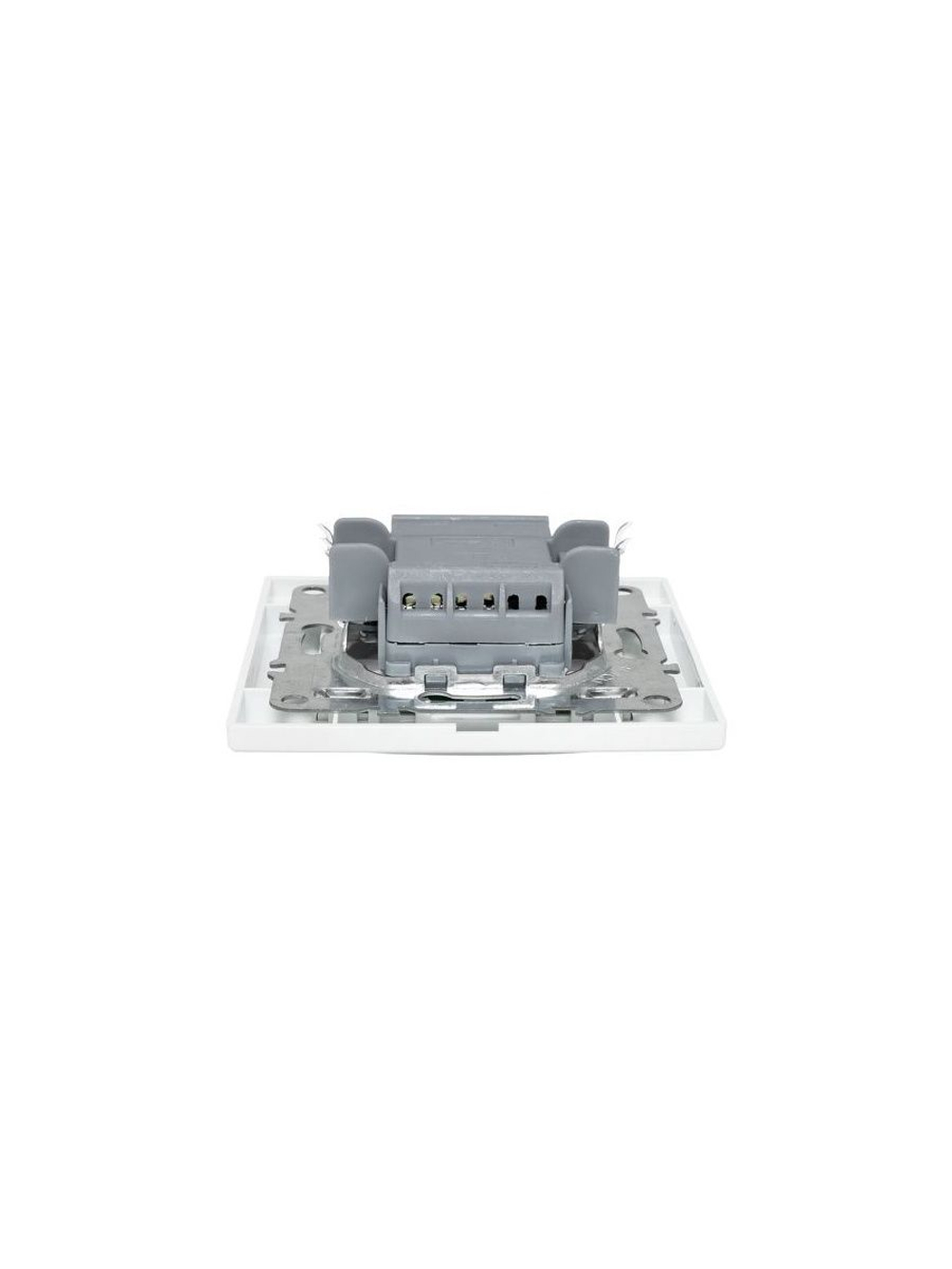 Выключатель 1-кл. СП Минск 10А IP20 бел. Basic EKF ERV10-021-10