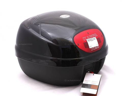 Кофр задний 28 л. чёрный глянцевый КАРРА