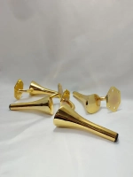 Мебельные ножки металлические Золотые под тумбу шкаф диван