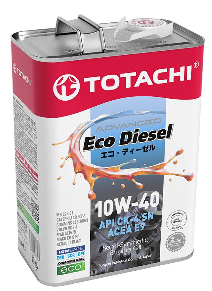 TOTACHI_Eco_Diesel_CK-4_10W-40_4L