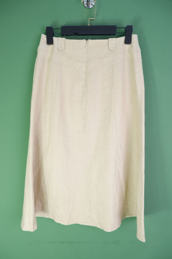 Юбка STEINBERG летняя из хлопка и льна 46-48 размер