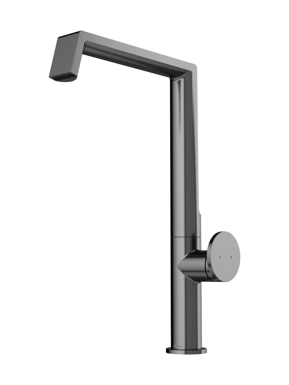 Смеситель для кухни Domaci Римини D568342GB вороненая сталь