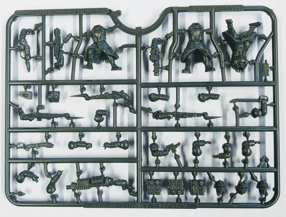 WAADF002(a) Les Grognards 1/4 часть набора