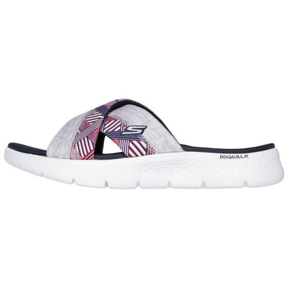 Skechers Go Walk Flex 'White Red Blue'