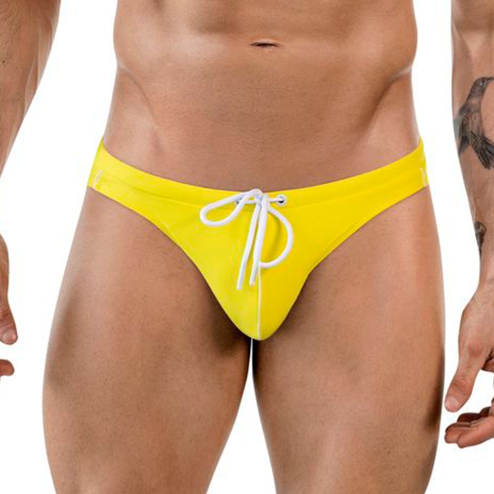 Мужские плавки желтые Clever Moda VALLARTA SWIMSUIT BRIEF 184003