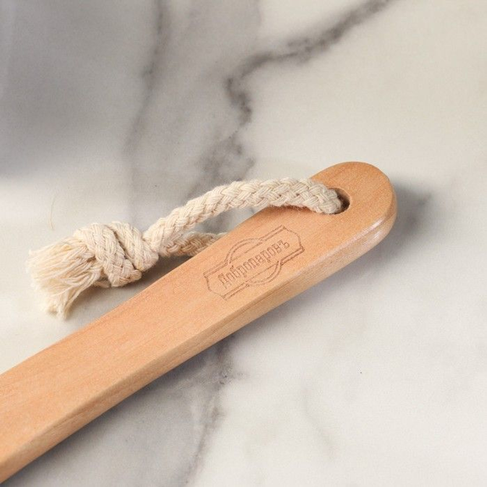 Массажная щетка с конским волосом