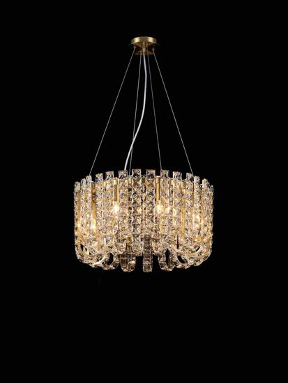 NW082-ф500*H280(1200) BRONZE (1) Люстра NW