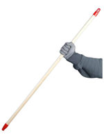 Черенок для швабр,граблей с резьбой и пластиковым подвесом 110см,22 мм, в/с 1 шт