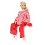 Кукла тип модель София 29см. беременная двойней, руки и ноги сгиб, аксесс, коробка 66001B2-BF7-S-BB (Ка