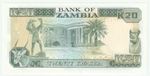 Zambia, 20 Kwacha, 1989 - 1991, UNC