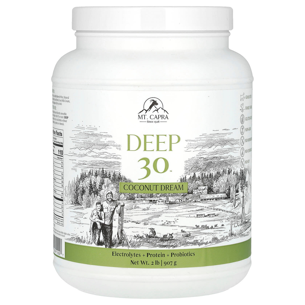 Mt. Capra, Deep 30 ™, Coconut Dream, 907 г (2 фунта)