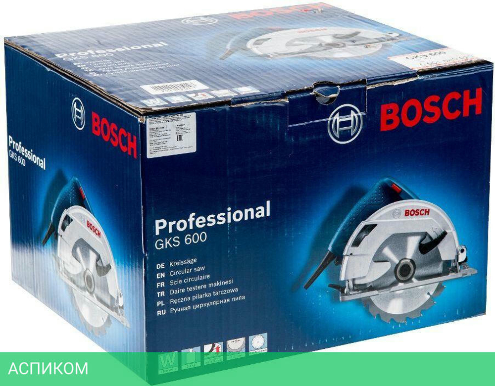Электропила Bosch GKS 600 Professional (06016A9020)