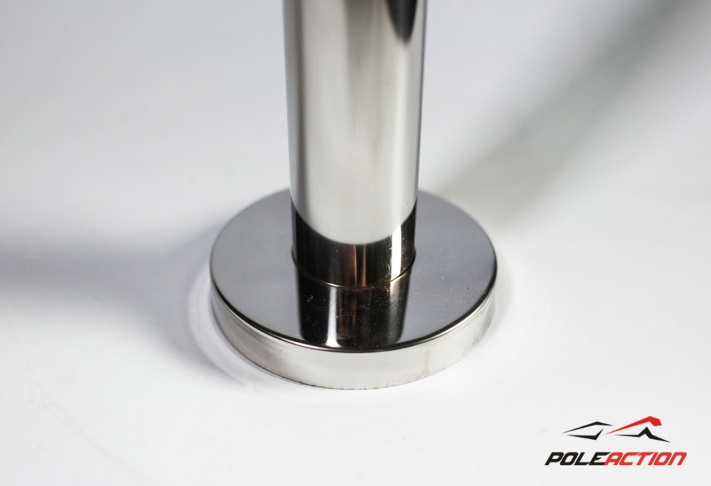 Модель №18 – стойка двухуровневого балетного станка «Элегант» (нержавеющая сталь)