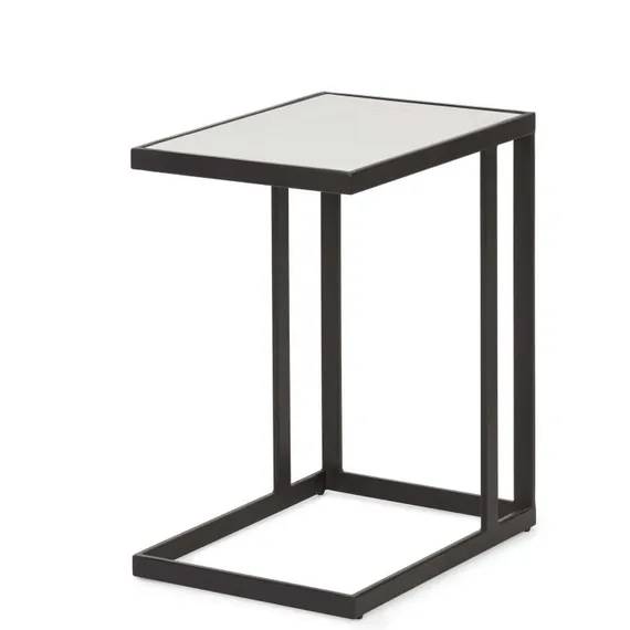 Кофейный стол Osaka Marable 50х35 см, мрамор, сталь