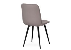 Стул на металлокаркасе Ральф латте / черный