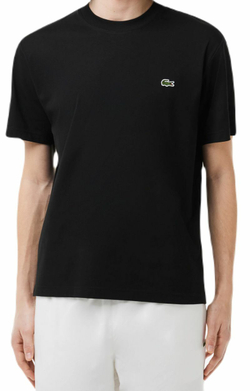 Мужская теннисная футболка Lacoste Classic Fit Cotton Jersey T-shirt - black