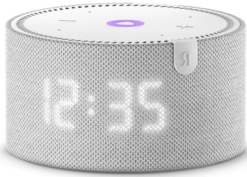 Умная колонка Яндекс Станция Мини с Алисой (с часами), Серый опал