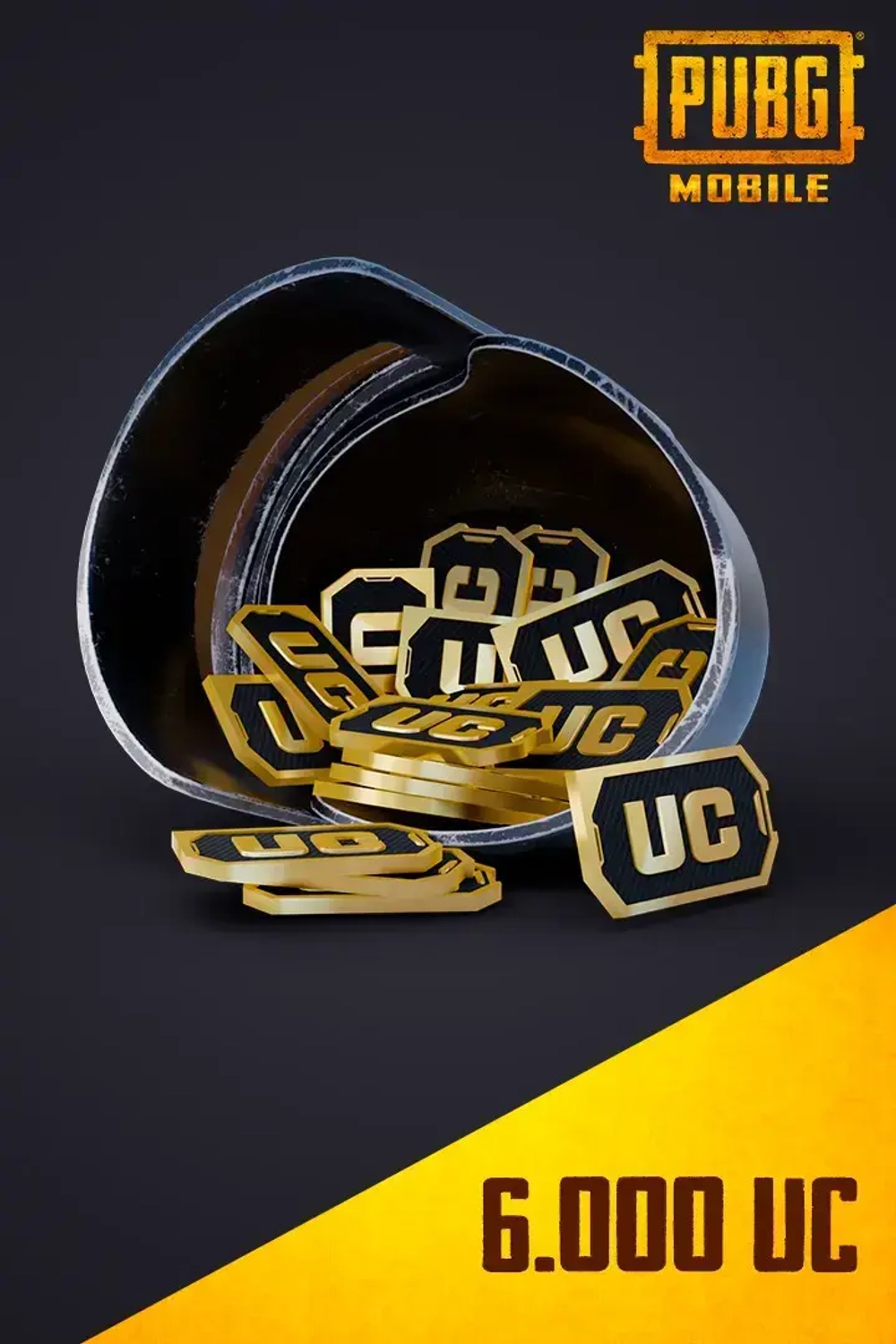 6000 UC +2100 Бонус (UID)