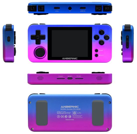 Портативная игровая приставка Anbernic RG280M (Gradient)