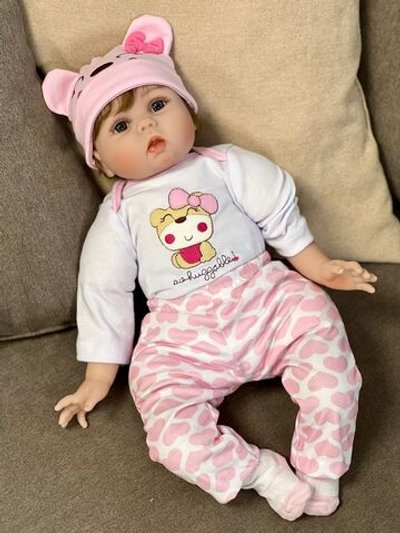 Кукла Реборн мягконабивная 40см в пакете (FA-003)