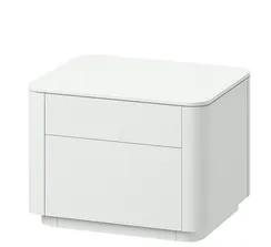 Тумба прикроватная Tammi 2 ящика ширина 50 см (белый)