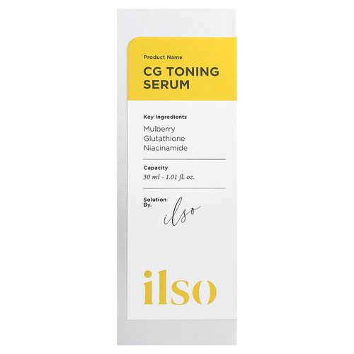 ilso, CG тонизирующая сыворотка, 30 мл (1,01 жидк. унции)