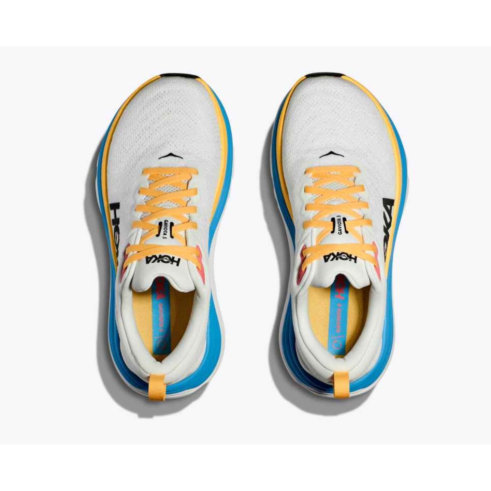 Кроссовки женские HOKA W GAVIOTA 5 Blanc De Blanc / Swim Day