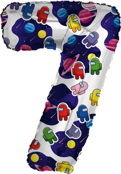 Цифра 7 "Космонавтики" (32''/81 см)