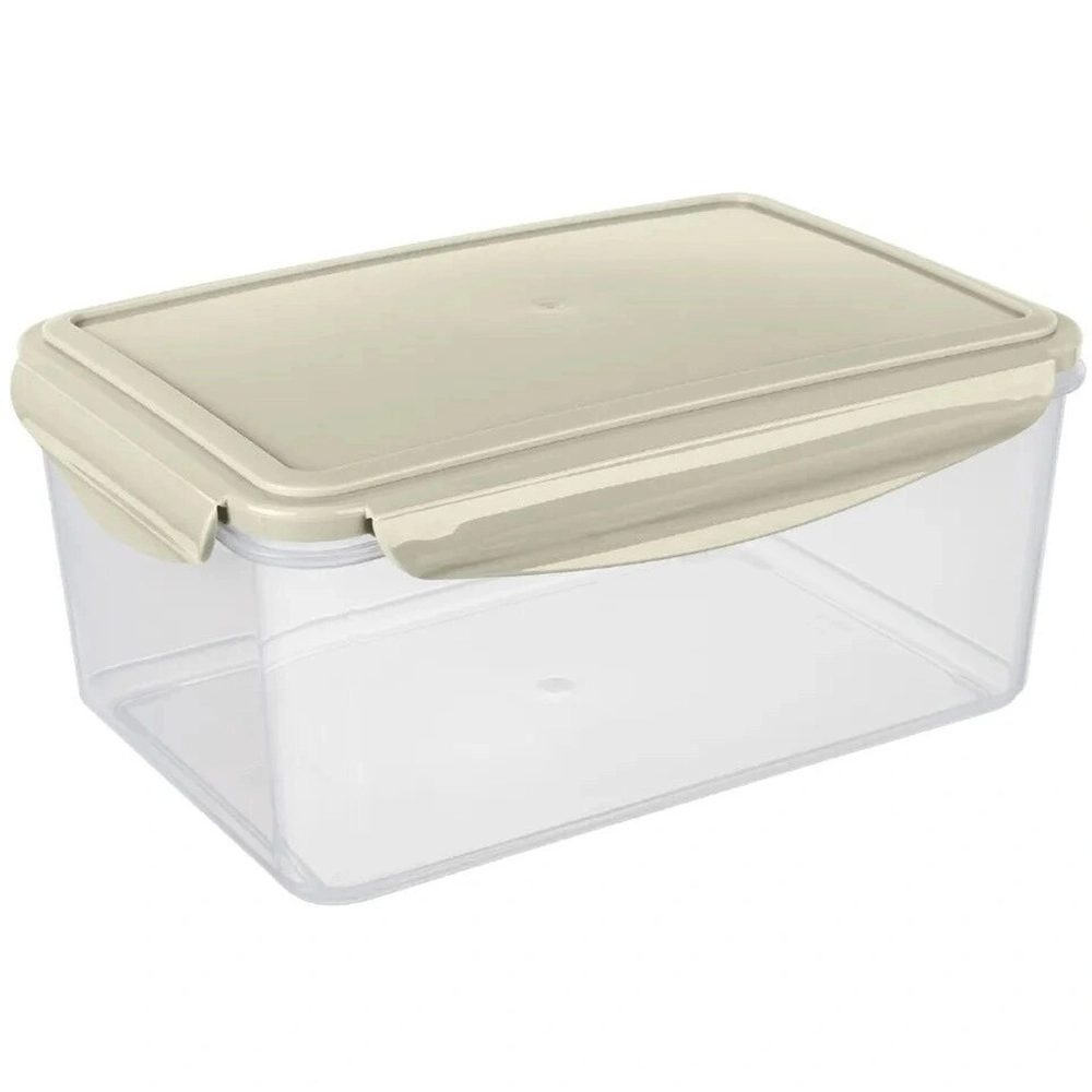 Контейнер для продуктов 2,5л «Smart lock» прямоугольный светло-серый 431181930