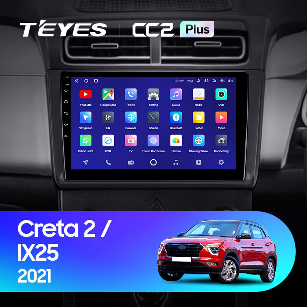 Teyes CC2 Plus 10" для Hyundai Creta 2020-2021