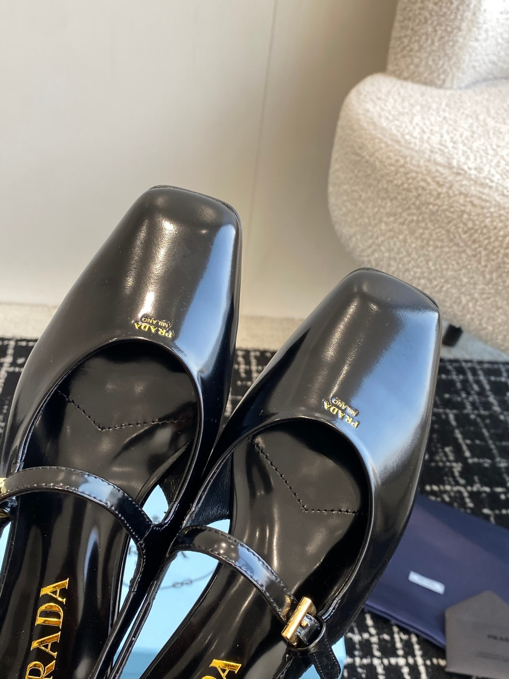 Prada Slingback Ballerinas