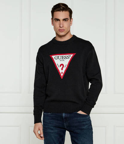 Свитер Guess Jeans - черный(M4BR32 Z3HM1)