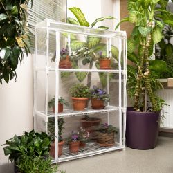 Теплица GREEN APPLE GA-House-3x-frame 3 яруса 1250х900х300 мм | Теплица