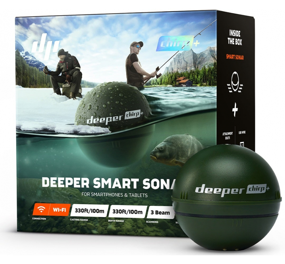 Беспроводной Эхолот Deeper Smart Sonar CHIRP+