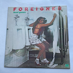 Винтажная виниловая пластинка LP Foreigner Head Games (США 1979)