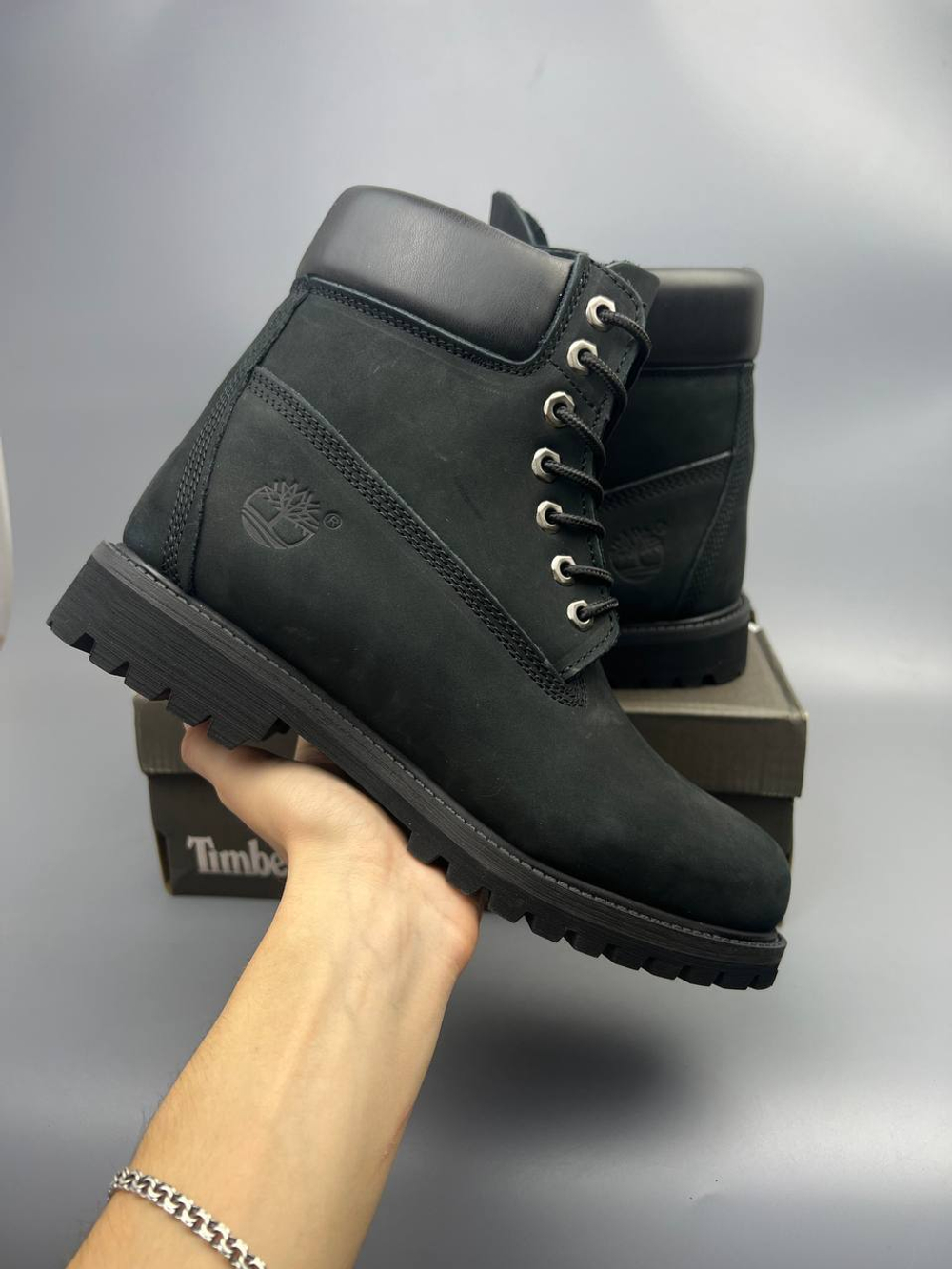 Ботинки Timberland #315 (черн.)