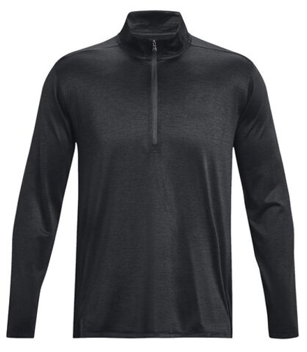 Теннисная футболка Under Armour Tech Vent 1/2 Zip - black