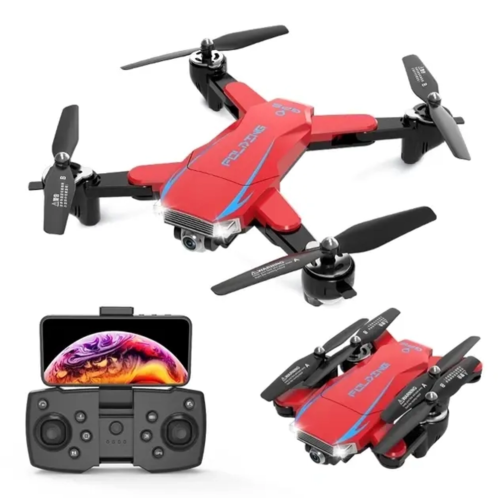 Квадрокоптер дрон на р/у с двойной 4K Ultra HD камерой WiFi, GPS, Fpv "Folding / Phantom A18"