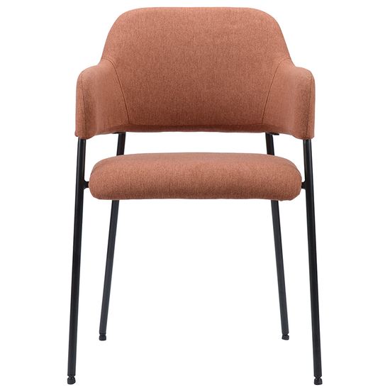 Стул wendy, рогожка, терракота