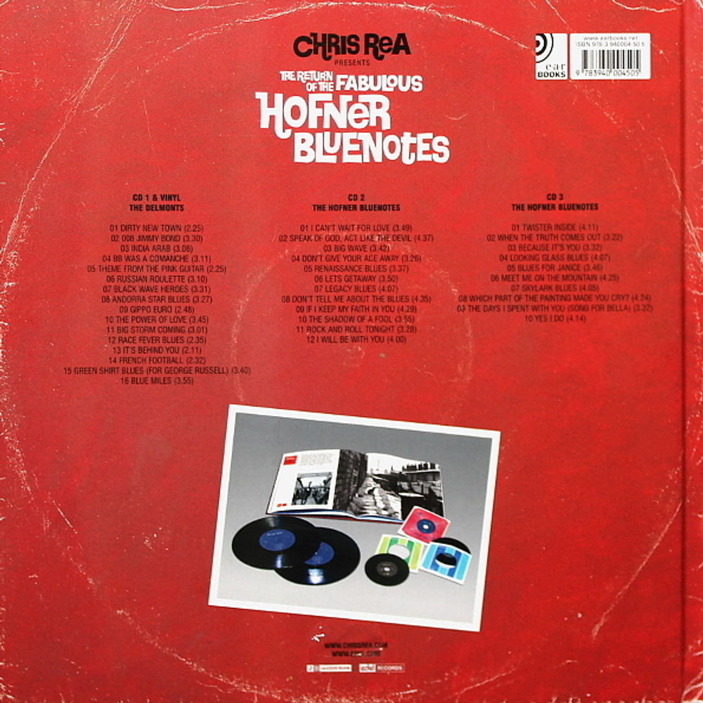 Chris Rea / Presents: The Return Of The Fabulous Hofner Bluenotes (2x10" Vinyl LP+3CD)