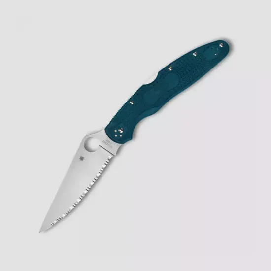 Складной нож Spyderco Police 4 Lightweight K390 07FS4K390 c клинком из стали Bohler K390 Microclean, рукоять FRN