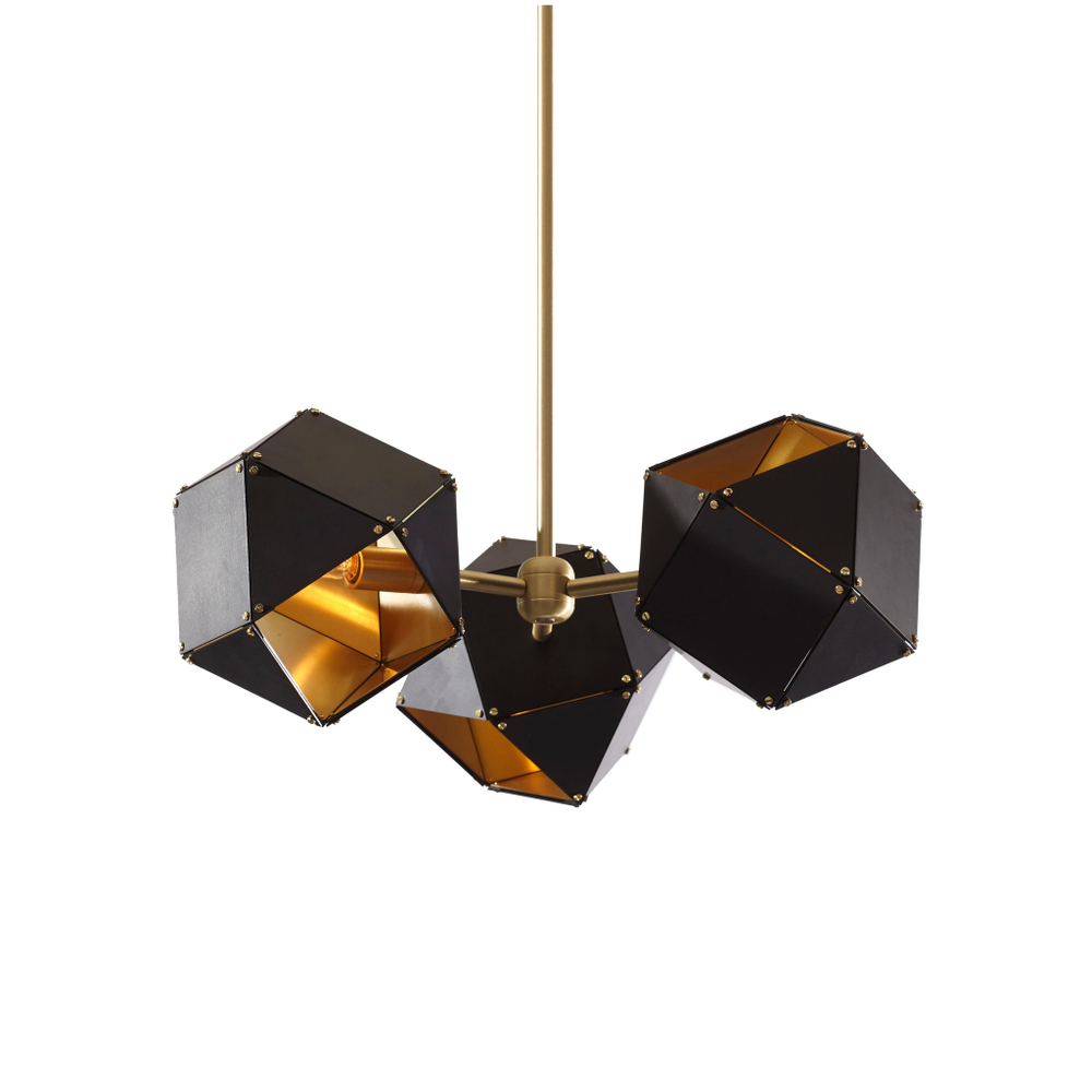 Pendant design lamp  Welles 3 by Gabriel Scott