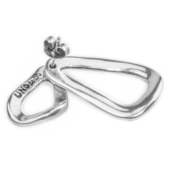 Серьги Connected с серебром