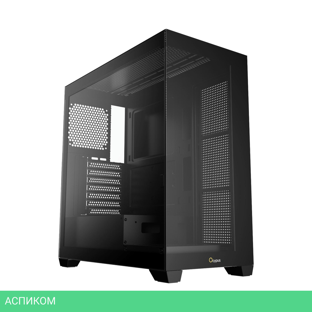 Корпус Ocypus Gamma C72 BK без БП Black (Gamma-C72-BKD000XX-GL)