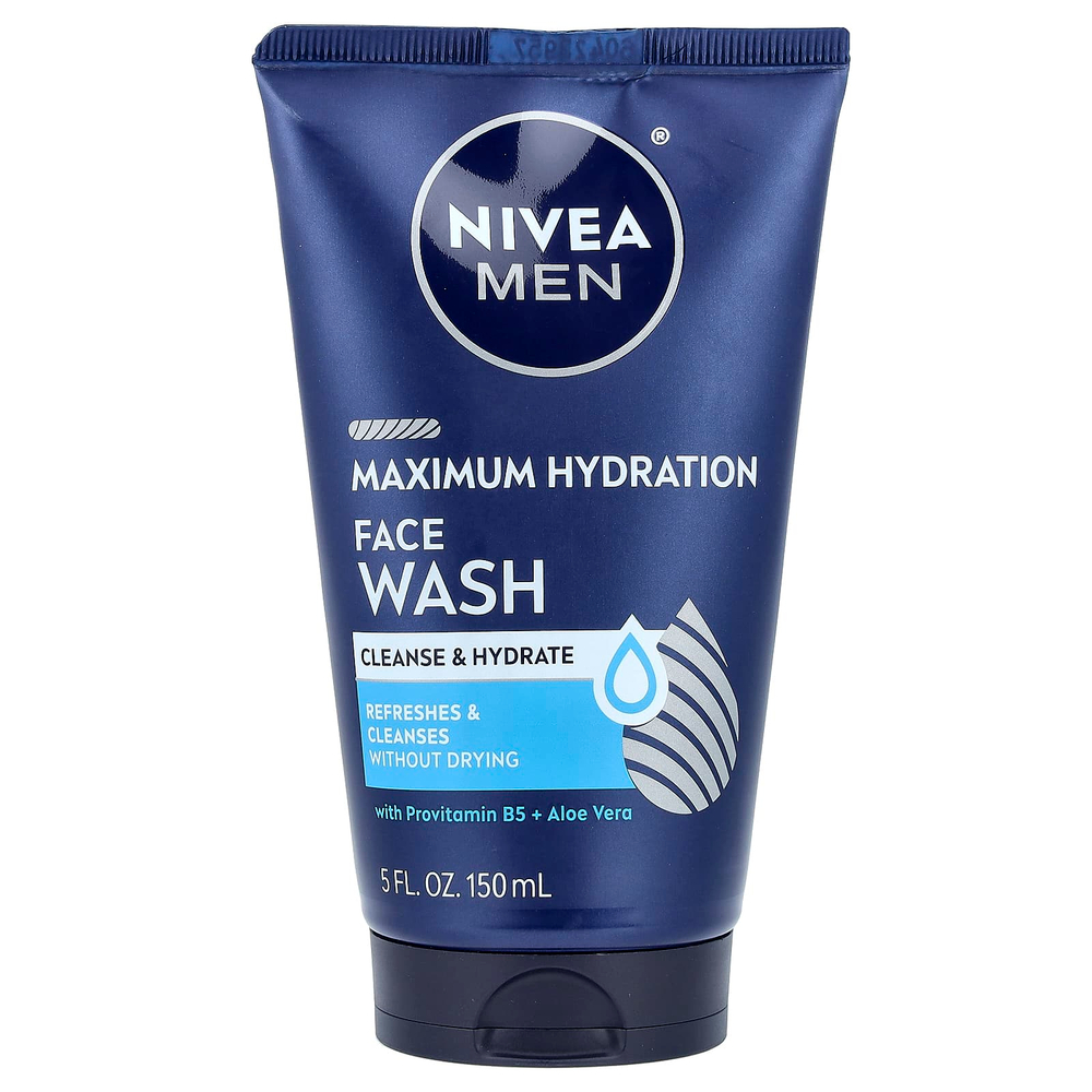 Nivea, Для мужчин, увлажняющее средство для душа, максимальное увлажнение, 150 мл (5 жидк. унц.)